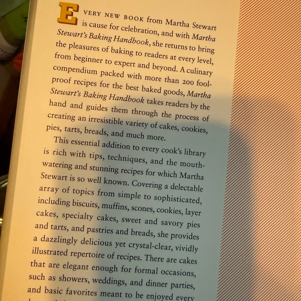 Martha Stewart's Baking Handbook